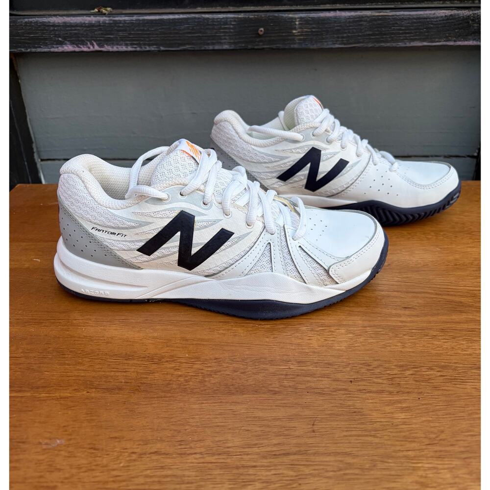 New Balance WC786WN2 Women’s 6.5 Tennis Shoes White Navy FantomFit - Picture 3 of 10